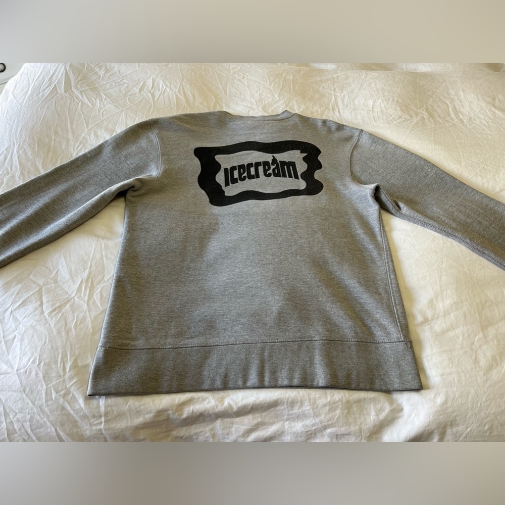 Billionaire Boys Club Icecream Sweatshirt SZ Medium | Gray Dog Face | Vintage - Picture 10 of 10